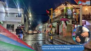 Un hombre fue capturado en flagrancia por hurto en el centro de Ocaña, Norte de Santander / Foto: Redes Sociales 