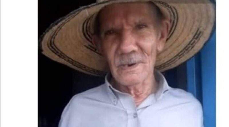 Ismael Velásquez Lemus, adulto mayor de 72 años desaparecido en Convención, Norte de Santander / Foto: Redes Sociales