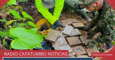 La Policía Nacional y el Ejército Nacional desmantelarón laboratorio cocaína perteneciente al ELN en la vereda El Carrizal de Ocaña, Norte de Santander / Foto: FuerzasMilCol/X