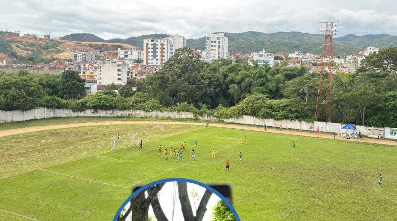 Estadio Hermides Padilla de Ocaña, Norte de Santander - Jornada de poda preventiva / Foto: Radio Catatumbo