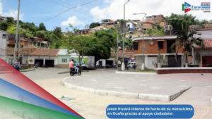 Imagen de referencia – Intento de robo de motocicleta en el barrio Tacaloa / Foto: Redes Sociales