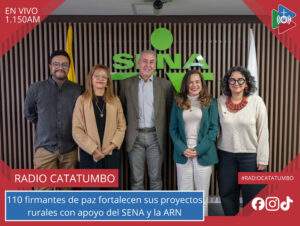 Gracias a la alinza entre el SENA y la ARN 110 firmantes del acuerdo de paz recibirán apoyo económico para consolidar sus proyectos rurales / Foto: SENA