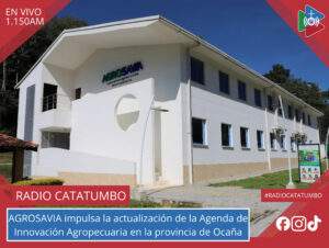 Imagen de referencia - AGROSAVIA socializó los resultados de la Metodología para la Construcción de la Agenda de Ciencia, Tecnología e Innovación Agropecuaria (MECTIA), con el propósito de actualizar la Agenda de Innovación de la provincia de Ocaña, Norte de Santander / Foto: AGROSAVIA