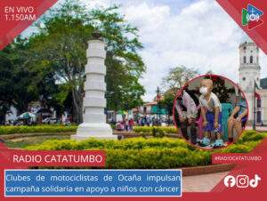 Este sábado 18 de octubre desde las 8:00 de la mañana hasta las 5:00 de la tarde diversos clubes de motos ocañeros unirán fuerzas para recaudar fondos por los niños con cáncer, la jornada benéfica se realizará en el parque 29 de mayo en Ocaña, Norte de Santander / Foto: Redes Sociales