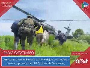 Operaciones militares del Ejército Nacional en Tibú, Norte de Santander / Foto: Suministrada 