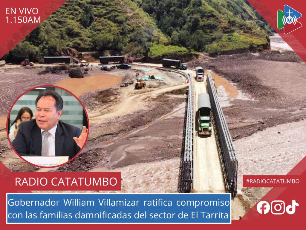 Imagen de referencia - El gobernador de Norte de Santander, William Villamizar Laguado confirmó que ya estan en marcha todos los procesos para que las 145 familias afectadas por la avalanche de El Tarrita logren mejorar sus condiciones de vida actual / Foto: Redes Sociales