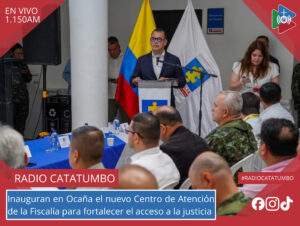 La Fiscalía General de la Nación inauguró un nuevo Centro de Atención de la Fiscalía (CAF) en Ocaña, Norte de Santander / Foto: Fiscalía General de la Nación