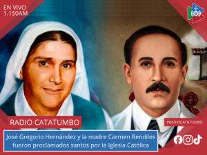 El doctor José Gregorio Hernández y la madre Carmen Rendiles fueron canonizados como los primeros santos venezolanos por el papa León XIV / Foto: La República