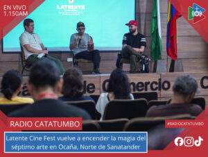 Imagen de referencia - La segunda edición del Festival Iberoamericano de Cine y Audiovisual Latente Cine Fest: “Miradas Itinerantes” se llevara a cabo desde el 4 al 8 de noviembre en Ocaña, Norte de Santander / Foto: Radio Nacional de Colombia