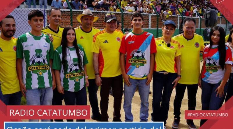 Este sábado 4 de octubre se dará inicio a partir de las 10:30 de la mañana a el Torneo por la Vida Catatumbo 2025 en el Estadio Hermides Padilla de Ocaña, Norte de Santander / Foto: Alcaldía de Ocaña