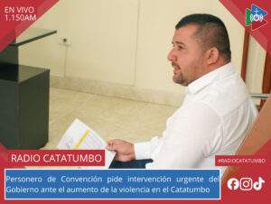 Jhonny Quintero Prado, personero municipal de Convención, Norte de Santander / Foto: Convenciónaldía