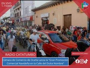 Imagen de referencia – Este 29 de Noviembre la Cámara de Comercio será la encargada de dirigir la Gran Promoción Comercial “Temporada Navideña en la Calle del Dulce Nombre” en Ocaña, Norte de Santander / Foto: Redes Sociales  