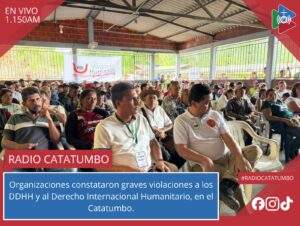 La Oficina de la ONU para los Derechos Humanos expresó una profunda preocupación por el agravamiento de la crisis humanitaria y de derechos humanos que enfrenta el Catatumbo desde enero de 2025 / Foto: ASCAMCAT