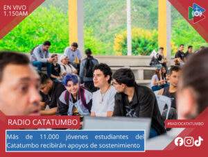 El Ministerio de Educación Nacional sigue avanzando en la entrega de más de $20.800 millones en apoyos de sostenimiento para cerca de 11.000 estudiantes de los 13 municipios que integran la región del Catatumbo / Foto: Mineducación