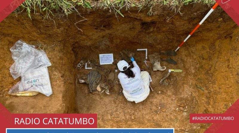 La Unidad de Búsqueda de Personas dadas por Desaparecidas (UBPD) en articulación con organizaciones sociales y líderes comunitarios, la UBPD logró la recuperación de cinco cuerpos de personas dadas por desaparecidas en zonas rurales de La Gabarra, Tibú / Foto: UBPD