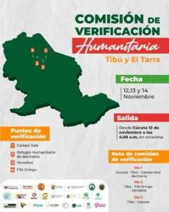 Flayer oficial para la Comisión de verificación / Foto : ASCAMCAT