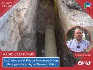 La Administración Municipal informó que los trabajos de cruces especiales registran un avance significativo del 80 % de su ejecución en Ocaña, Norte de Santander / Foto: Alcaldía de Ocaña