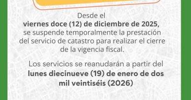 La Asociación de Municipios del Catatumbo, provincia de Ocaña y Sur del Cesar (Asomunicipios) informó que desde el 12 de diciembre hasta el 19 de enero de 2026 se suspenderá la prestación del servicio de gestoría catastral / Foto: Asomunicipios