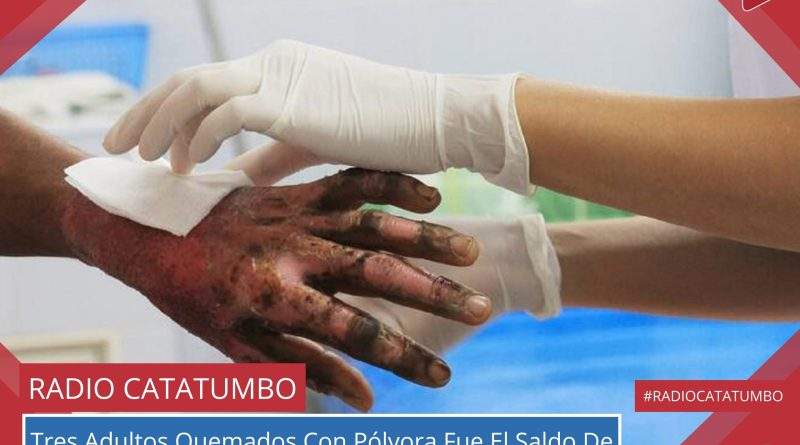 Imagen de referencia – Tres ciudadanos de 18, 33 y 37 años de edad resultaron heridos con quemaduras tras la manipulación de polvora en Ocaña, Norte de Santander / Foto: Alcaldía de Dosquebradas