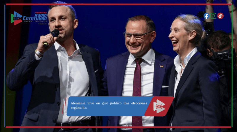 Alemania vive un giro político tras elecciones regionales.