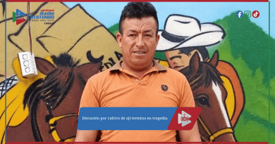 Discusión por cultivo de ají termina en tragedia.