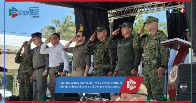 Gobierno activa Fuerza de Tarea Urano contra el robo de hidrocarburos en el Cesar y Catatumbo