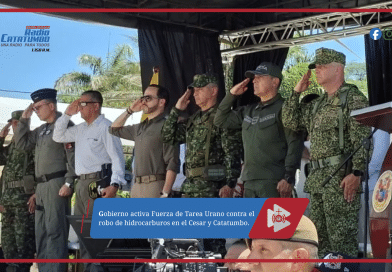 Gobierno activa Fuerza de Tarea Urano contra el robo de hidrocarburos en el Cesar y Catatumbo