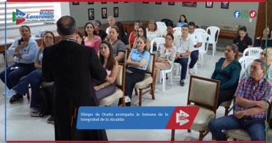 Obispo de Ocaña acompaña la Semana de la Integridad de la Alcaldía