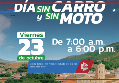 Ocaña tendrá este viernes jornada del día sin carro y sin moto Ocaña tendrá este viernes jornada del día sin carro y sin moto