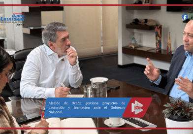 Alcalde de Ocaña gestiona proyectos de desarrollo y formación ante el Gobierno Nacional