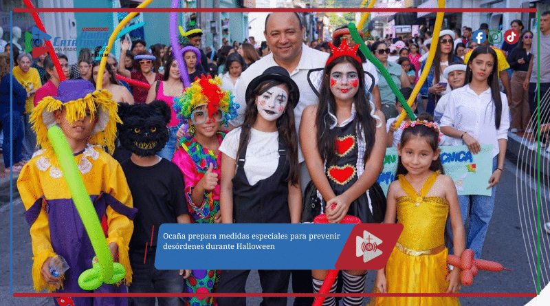 Ocaña prepara medidas especiales para prevenir desórdenes durante Halloween