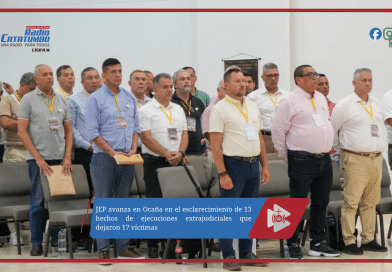 JEP avanza en Ocaña en el esclarecimiento de 13 hechos de ejecuciones extrajudiciales que dejaron 17 víctimas