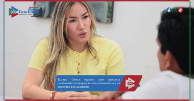 Tatiana Gaona expone ante instancia parlamentaria europea la crisis humanitaria y de seguridad del Catatumbo