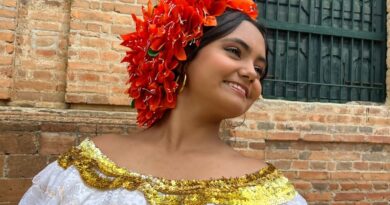 Representante folclor ocañero