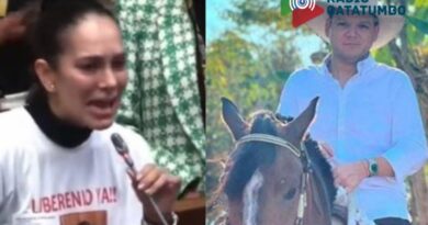 Esposa de secuestrado