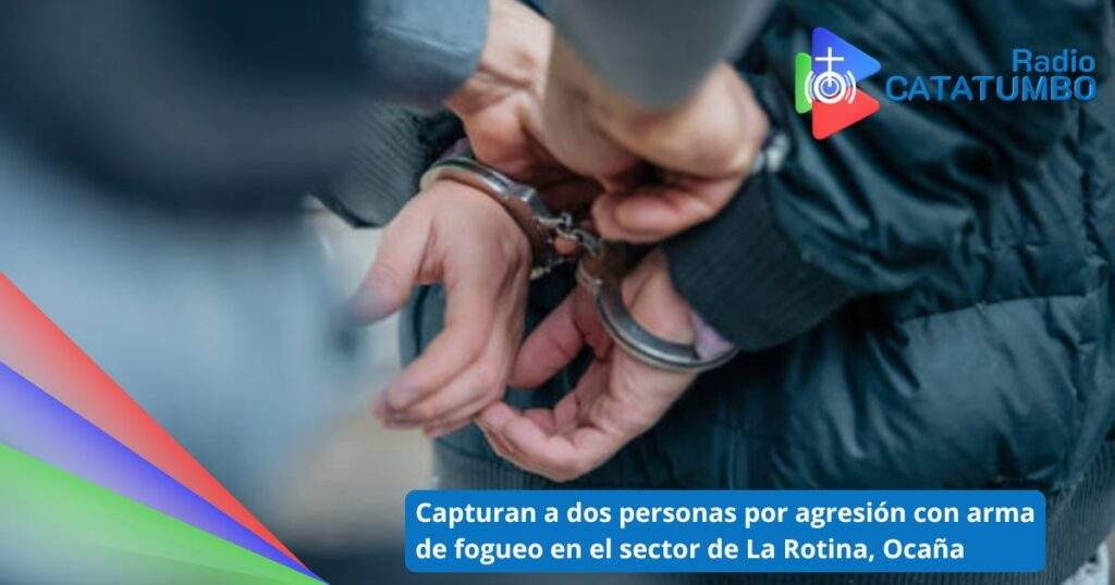Imagen de referencia – Fueron capturados un hombre adulto y un menor de edad, luego de agredir a un ciudadano con un arma de fogueo en el sector de La Rotina, cerca de la plaza de mercado de Ocaña / Foto: istockphoto