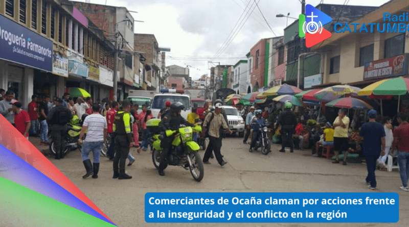 Mercado público de Ocaña, Norte de Santander / Foto: Policía Nacional de Colombia