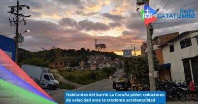 Vía que conecta en barrio La Coruña con el sector del El Bambo y El Carbón / Foto: GAME PC