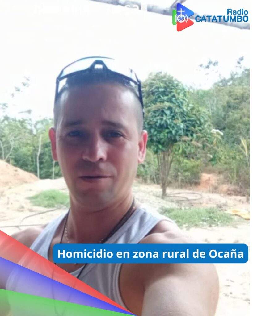 Robinson Quintero, asesinado en La Floresta, zona rural del municipio de Ocaña / Foto: Redes Sociales
