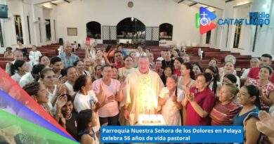 Gran celebración en conmemoración a los 56 años de vida pastoral de la Parroquia Nuestra Señora de los Dolores en Pelaya, Cesar / Foto: Parroquia Nuestra Señora de los Dolores de Pelaya