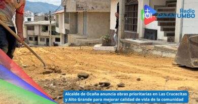 Imagen de referencia – La Alcaldia de Ocaña anuncia nuevas intervenciones de obras prioritarias en Las Crucecitas y Alto Grande para mejorar calidad de vida de la comunidad / Foto: EMIASORA DIOSESANA RADIO CATATUMBO