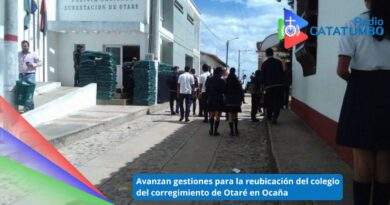 Estudiantes de la institución educativa del corregimiento de Otaré, Norte de Santander / Foto: Cortesía