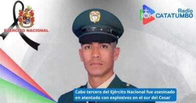 Cabo Tercero Esneider Romero Barragán / Foto: Ejército Nacional