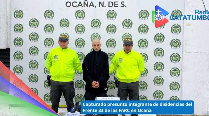 Cristian Camilo Ramírez Uzme, conocido con el alias de “Calavera” / Foto: Policía Nacional