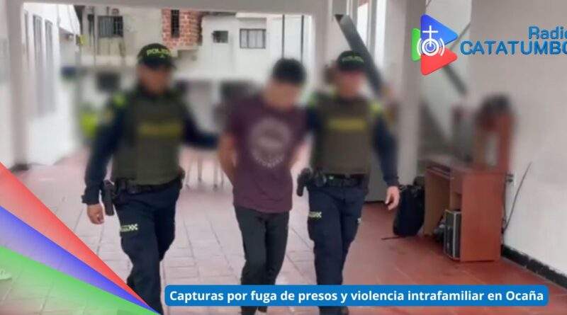 La Policía Nacional logró la captura de dos personas en Ocaña, Norte de Santander / Foto: Policía Nacional