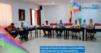 El Concejo Municipal de Ocaña continúa adelantando jornadas de control político dirigidas a funcionarios públicos y gerentes de empresas de servicios que operan en el municipio / Foto: Concejo Municipal de Ocaña