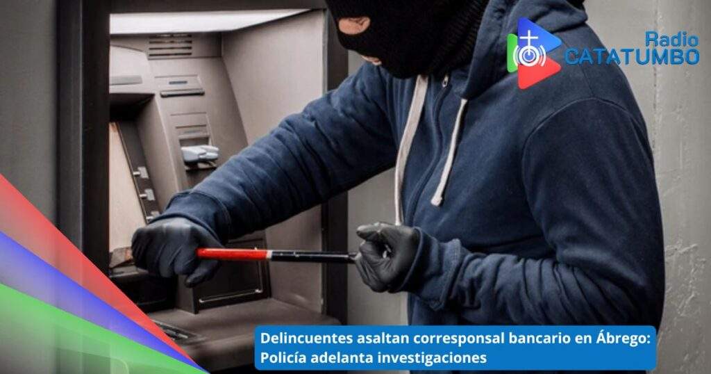 Imagen de referencia - sujetos armados perpetraran un atraco en un corresponsal bancario en el municipio de Ábrego, Norte de Santander / Foto: Shutterstock
