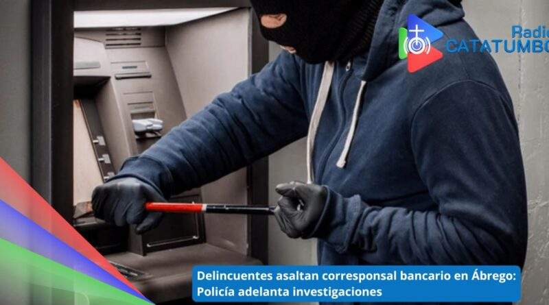 Imagen de referencia - sujetos armados perpetraran un atraco en un corresponsal bancario en el municipio de Ábrego, Norte de Santander / Foto: Shutterstock