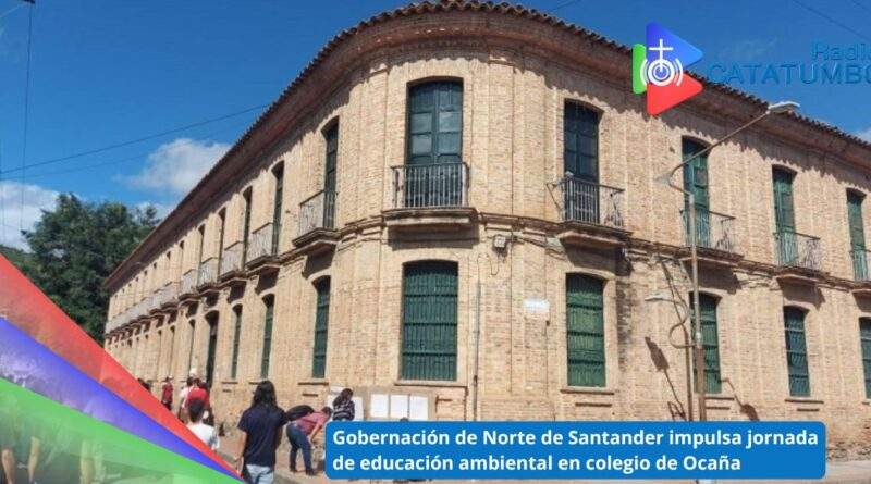 Fachada del Colegio Jose Eusebio Caro de Ocaña, Norte de Santander / Foto: Suministrada