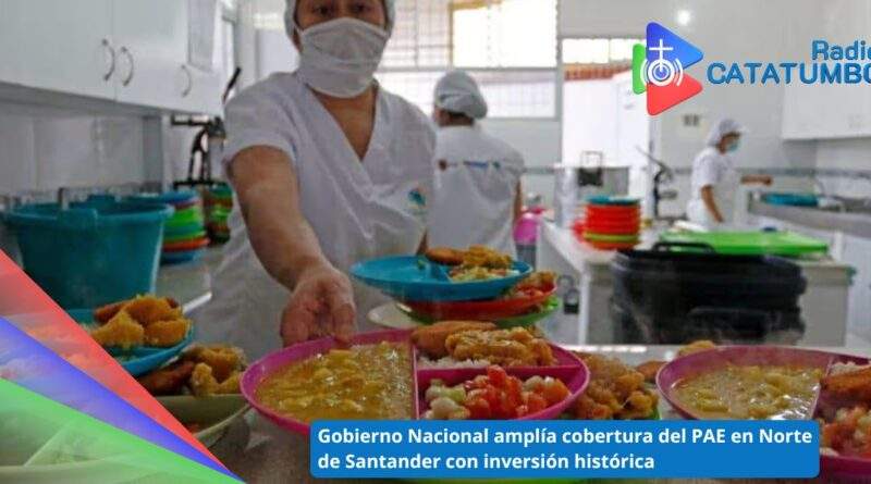 Programa de Alimentación Escolar - PAE. / Foto: PAE